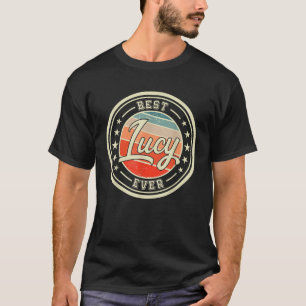 Camiseta Melhor Lucy já teve piada dizendo primeiro nome Lu