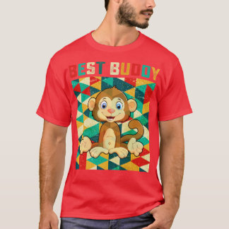 Camiseta Melhor Macaco Amigo
