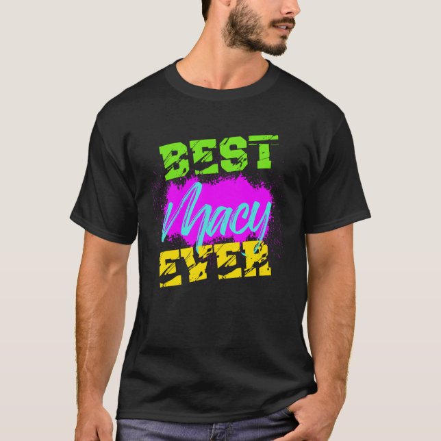 Camiseta Melhor Macy Nunca (Frente)