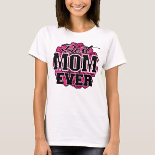 Camiseta Melhor Mãe Alguma Vez Floral
