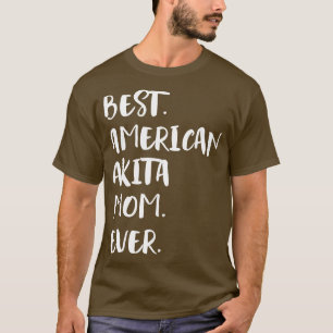 Camiseta Melhor Mãe Americana Akita