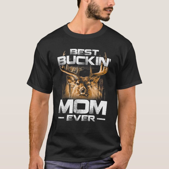 Camiseta Melhor Mãe Caçadora De Caça De Caça (Frente)