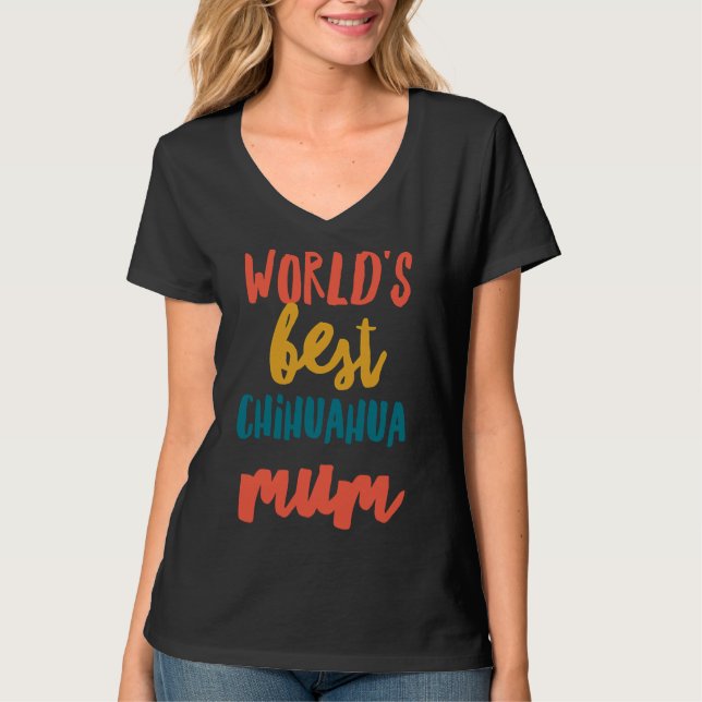 Camiseta Melhor Mãe Chihuahua (Frente)