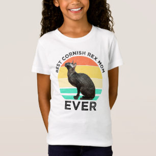Camiseta Melhor Mãe Cornish Rex de Todos