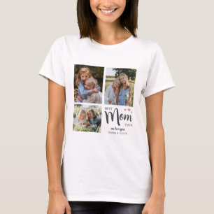 Camiseta Melhor Mãe Crie Sua Própria Foto
