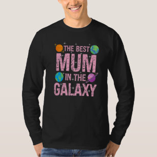 Camiseta Melhor Mãe da Galáxia Presente do Dia das Mães par