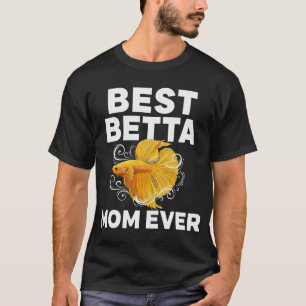 Camiseta Melhor Mãe de Betta de Todos os Tempos - Siamês Lu