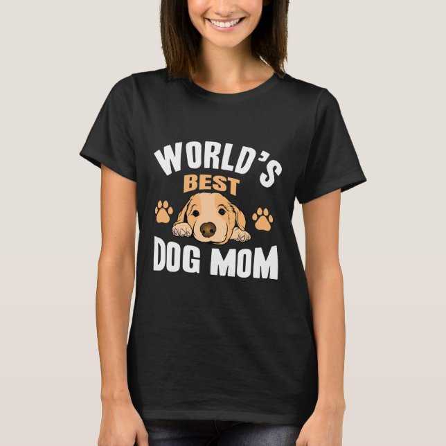 Camiseta Melhor Mãe de Cachorro (Frente)