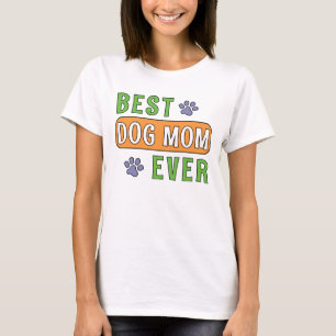 Camiseta Melhor Mãe de Cachorro de Todos