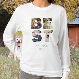 Camiseta Melhor Mãe de Cachorro de Todos os Tempos Foto Pre