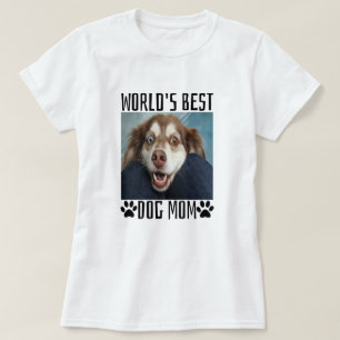 Camiseta Melhor Mãe de Cachorro do Mundo