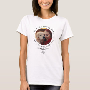 Camiseta Melhor Mãe de Cachorro no Texas Foto Personalizada