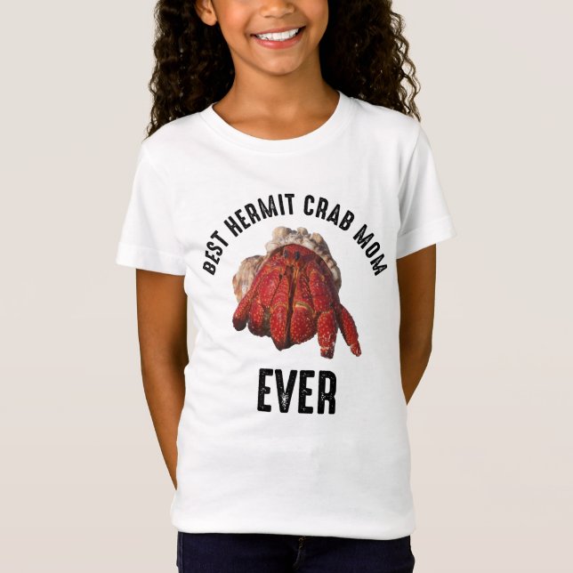 Camiseta Melhor Mãe De Caranguejo De Hermit Nunca (Frente)