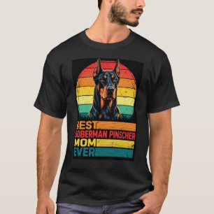 Camiseta Melhor Mãe de Doberman de Todos os Tempos