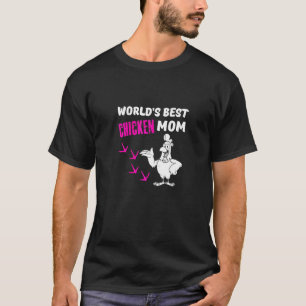Camiseta Melhor Mãe de Frango do Mundo Feminino