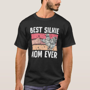 Camiseta Melhor Mãe de Galinha Silkie de Todos os Tempos Am