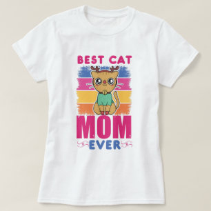 Camiseta Melhor Mãe De Gato