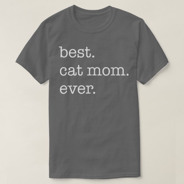 Camiseta Melhor Mãe De Gato (Frente do Design)