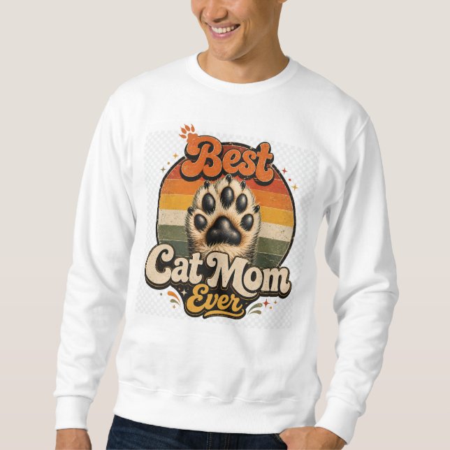 Camiseta Melhor Mãe de Gato de Todos os Tempos (Frente)