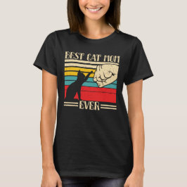 Camiseta Melhor Mãe de Gato de Todos os Tempos