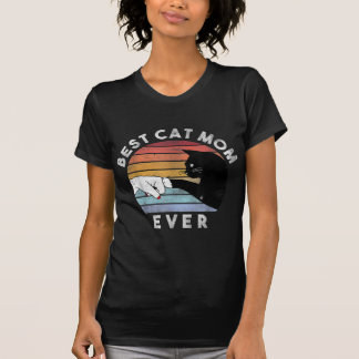 Camiseta Melhor Mãe De Gato | Gato Engraçado Presente na Mã