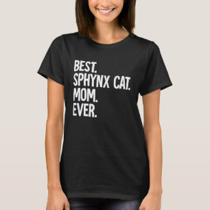 Camiseta Melhor Mãe De Gato Sphynx