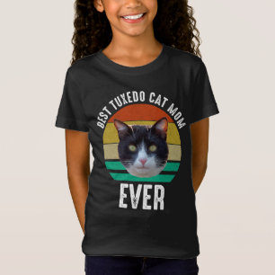 Camiseta Melhor Mãe De Gato Tuxedo