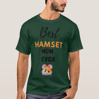 Camiseta Melhor mãe de hamster