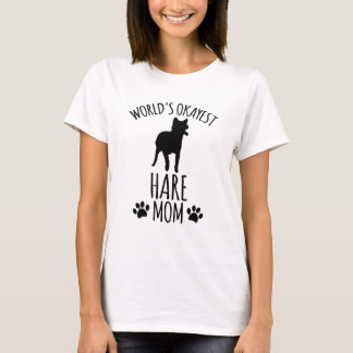 Camiseta Melhor Mãe de Lebre do Mundo - Mãe de Cachorro