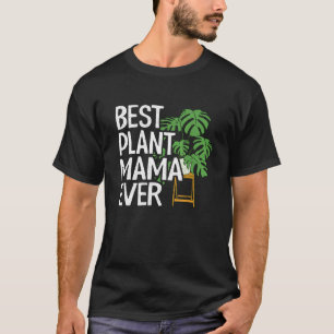 Camiseta Melhor Mãe de Planta Já Existe Jardineira Mãe Pais