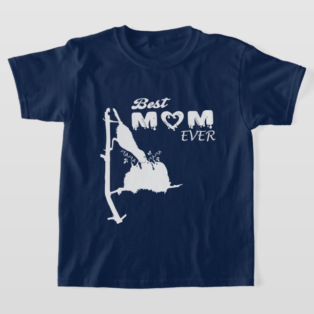 Camiseta Melhor Mãe de Sempre - Personalizada (Postura )