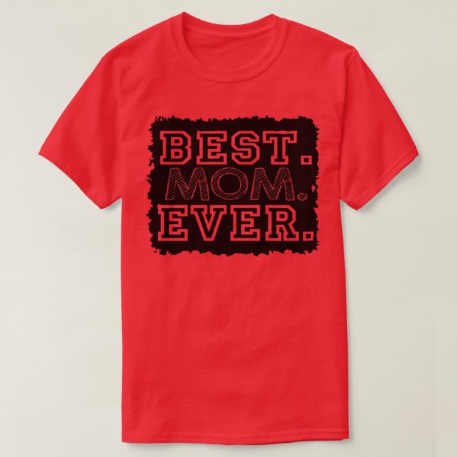 Camiseta Melhor Mãe De Todos Os 3 (Frente do Design)