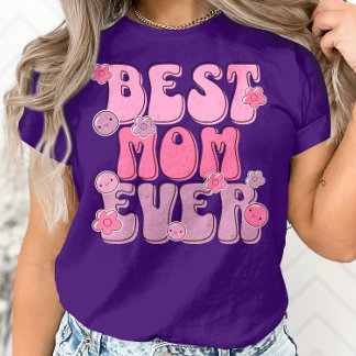 Camiseta Melhor Mãe De Todos Os tempos - Bonita Apreciação 