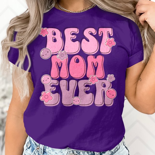 Camiseta Melhor Mãe De Todos Os tempos - Bonita Apreciação  (Criador carregado)