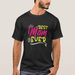 Camiseta Melhor Mãe Dia de as mães Feliz