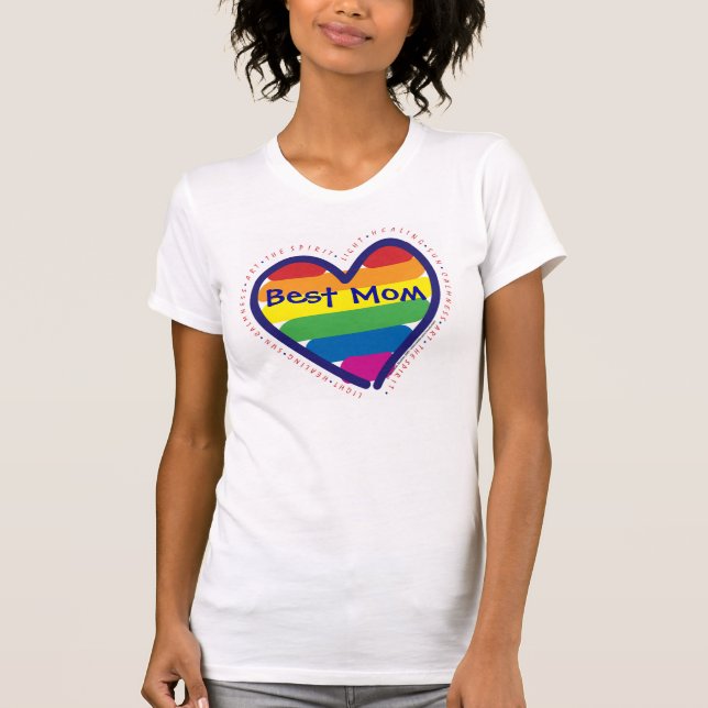 Camiseta Melhor mãe do dia de as mães (Frente)