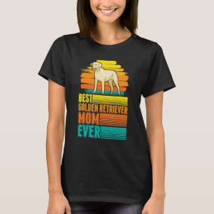 Camiseta Melhor Mãe do Golden Retriever de Todos os Tempos