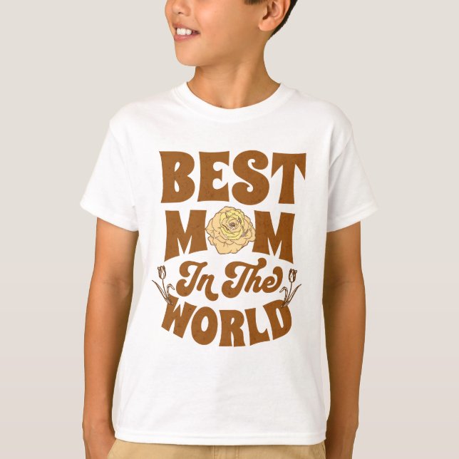Camiseta Melhor Mãe do Mundo (Frente)