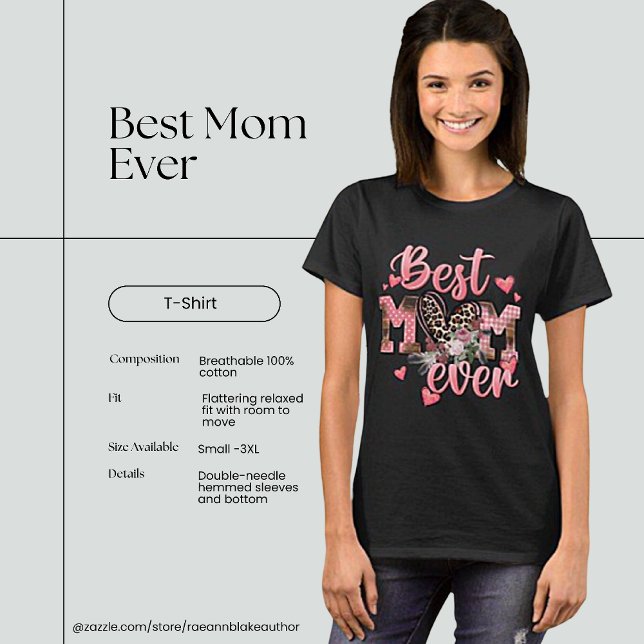 Camiseta Melhor Mãe do Mundo (Criador carregado)