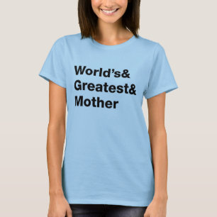 Camiseta Melhor Mãe do Mundo