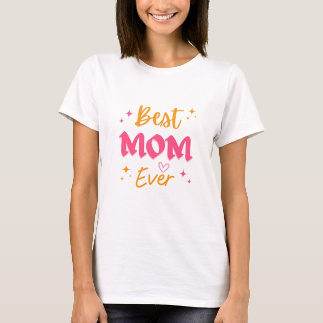 Camiseta Melhor Mãe do Mundo (Frente)