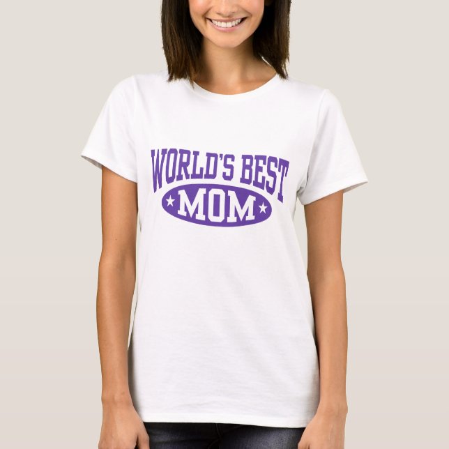 Camiseta Melhor Mãe do Mundo (Frente)
