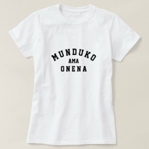Camiseta melhor mãe do mundo em Basco munduko ama onena