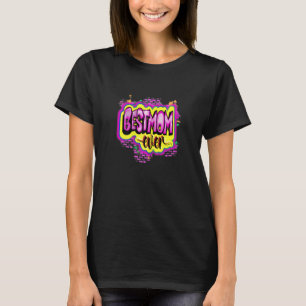 Camiseta Melhor Mãe do Mundo Feminino Airbrush