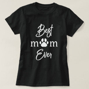 Camiseta "Melhor Mãe do Mundo" / "Melhor Mãe do Mundo" Impr