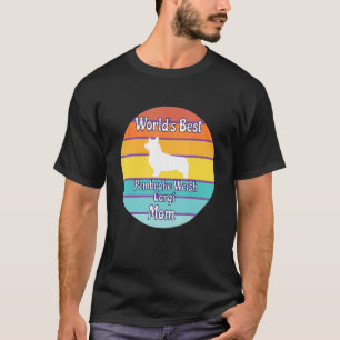 Camiseta Melhor Mãe do Pembroke Welsh Corgi do Mundo