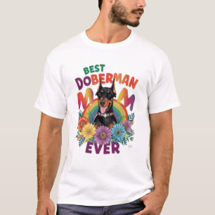 Camiseta Melhor Mãe Doberman de Todos os Tempos