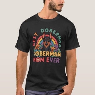 Camiseta Melhor Mãe Doberman de Todos os Tempos