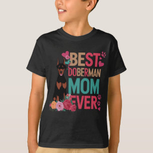 Camiseta Melhor Mãe Doberman Nunca