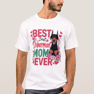 Camiseta Melhor Mãe Doberman Nunca